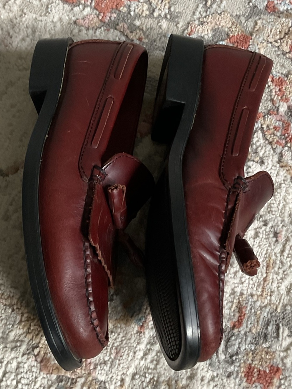 Vintage Bass Weejums Marietta 11 Tassel Kiltie Loafers - Picture 9 of 15